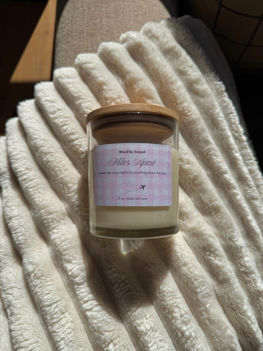 Miles Apart Candle | Clear 10 oz
