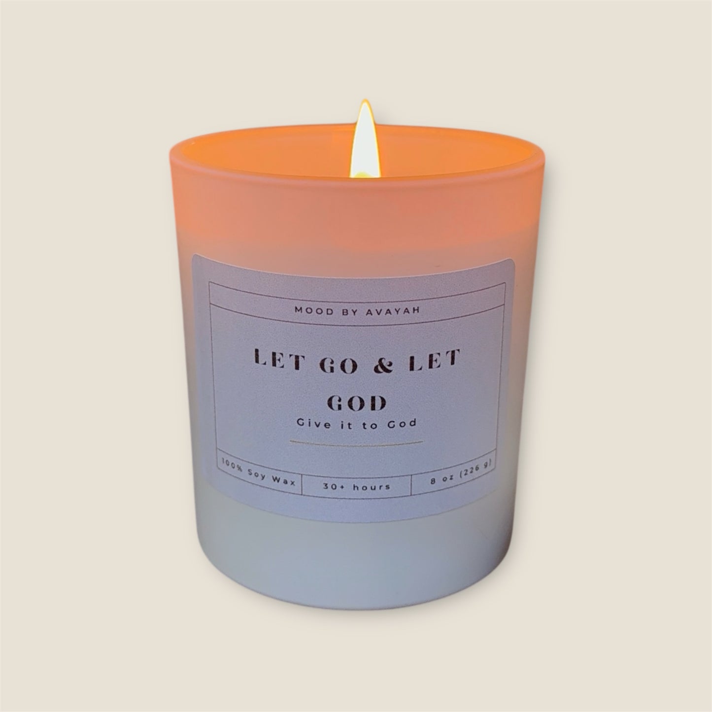 Let Go & Let God Candle | 8 oz
